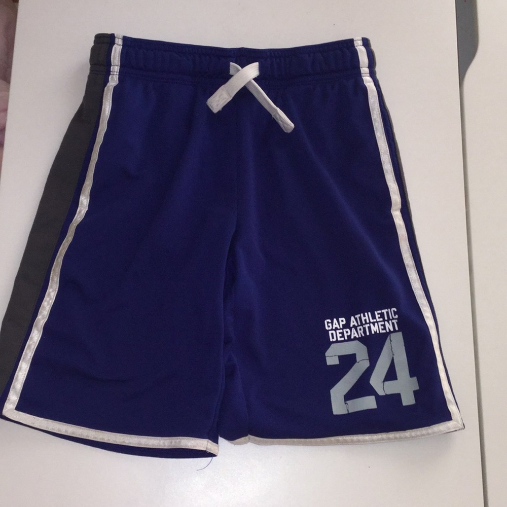 Gap kids blue athletic shorts